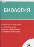 Биология 8 класс контрольно-измерительные материалы Богданов Н.А. 