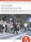 ОБЖ 5 класс тетрадь для оценки качества знаний Латчук В.Н. 